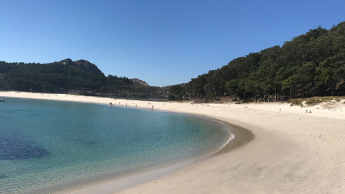 Verdens bedste strand er Spansk - Islas Cies i Galicien